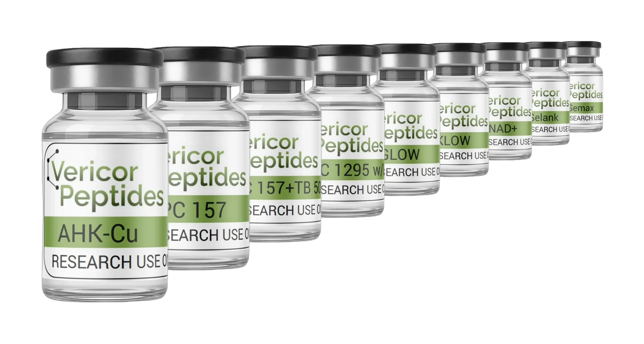 Vericor Peptides research vials