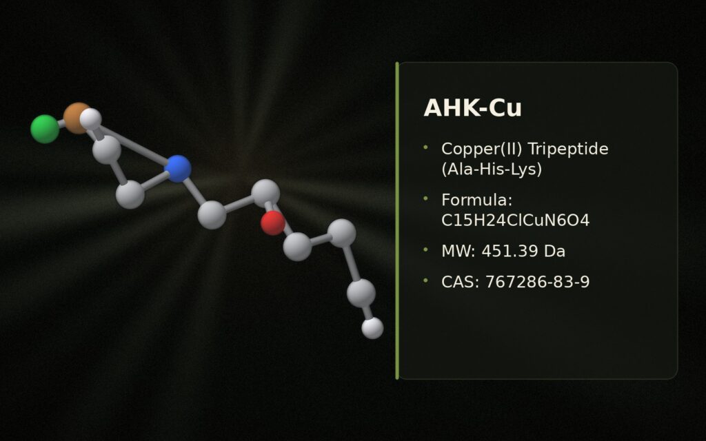 Complete AHK-Cu Guide: Copper Tripeptide Research, Evidence and Safety