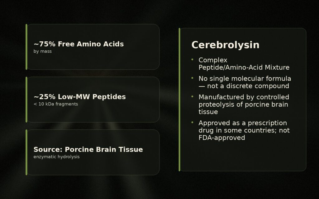 Cerebrolysin Research Guide: Composition, Mechanisms, and Regulatory Status