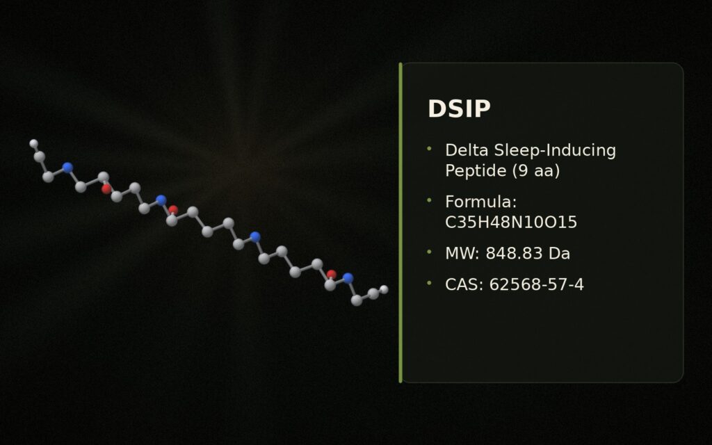 DSIP (Delta Sleep-Inducing Peptide): Research Overview, Mechanisms, and Evidence Review